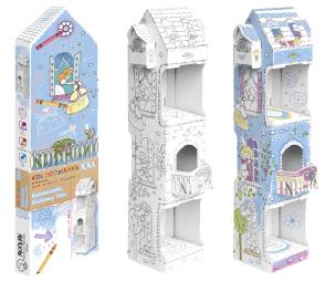 Okładka książki Kolorowanka XXL. Kamieniczka Królewny Sonii.