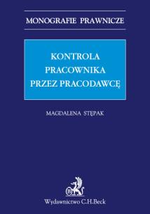 Okładka książki Kontrola pracownika przez pracodawcę