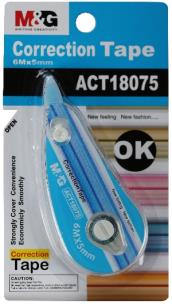 Opakowanie KOREKTOR W TASMIE 5MMX6M ACT18075 BPZ-TITANUM