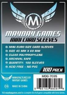 Opakowanie Koszulki Mini Euro 45x68 (100szt) MAYDAY