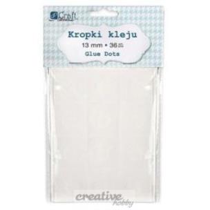 Opakowanie Kropki kleju 13 mm 36 sztuk bpz