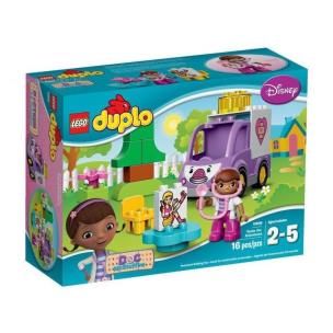 Okładka książki Lego Duplo Klinika dla pluszaków Karetka