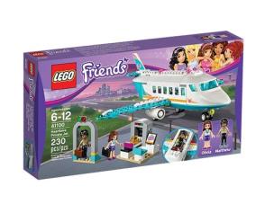 Okładka książki Lego Friends Prywatny samolot z  Heartlake