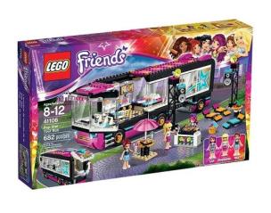 Okładka książki Lego Friends Wóz koncertowy gwiazdy pop