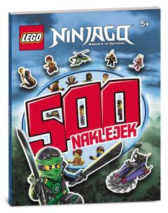 Okładka książki Lego Ninjago 500 naklejek