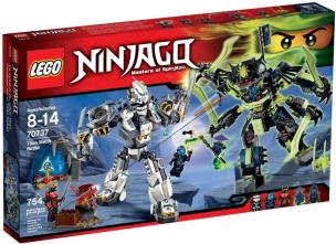 Okładka książki Lego Ninjago Starcie tytanów Mech