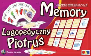 Opakowanie Logopedyczny Piotruś. Memory zestaw 3