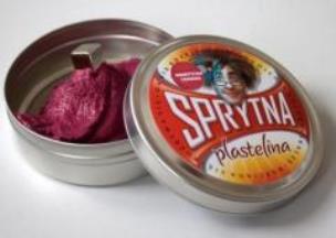 Opakowanie Magnetyczna Sprytna Plastelina - Czerwona