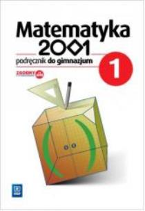 Okładka książki Matematyka GIM 1 2001 Podr. WSiP