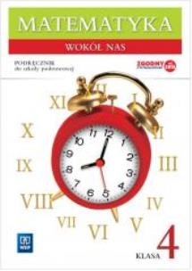 Okładka książki Matematyka SP 4 Wokół nas Podr. WSIP