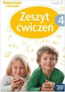 Okładka książki Matematyka SP 4/1 Z Kluczem ćw. NE