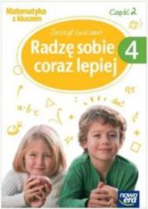 Okładka książki Matematyka SP 4/2 Z Kluczem Radzę sobie coraz NE