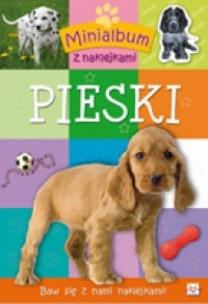Okładka książki Minialbum z naklejkami - Pieski