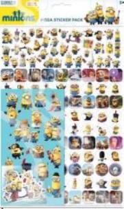 Okładka książki Minionki. Naklejki mega pack