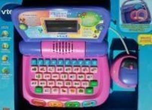 Opakowanie Mój pierwszy laptop fioletowy VTECH