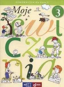 Okładka książki Moje ćwiczenia 1 Domowniczek Część 3