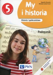 Okładka książki My i historia Historia i społeczeństwo 5 Podręcznik