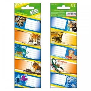 Opakowanie Naklejki na zeszyt Animal Planet