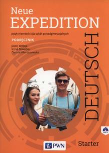 Okładka książki Neue Expedition Deutsch Starter Podręcznik + CD