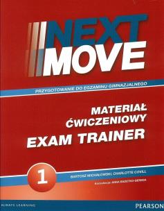 Okładka książki Next Move 1 Exam Trainer PEARSON