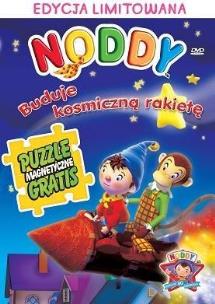 Okładka książki Noddy. Buduje kosmiczną rakietę + puzzle