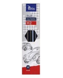 Opakowanie Ołówek PIXELL twardość H2 12 szt