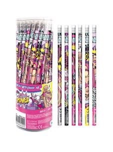 Opakowanie Ołówek z gumką Barbie 48 sztuk