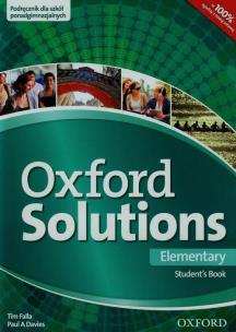Okładka książki Oxford Solutions Elementary Student's Book