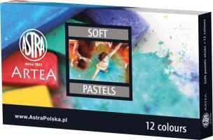 Opakowanie Pastele suche 12 kolorów ASTRA