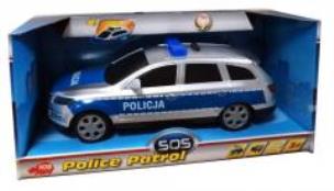 Okładka książki Patrol policyjny 20 cm, 2 rodzaje