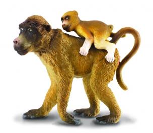 Opakowanie Pawian samica z młodymi - rozmiar L