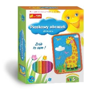 Okładka książki Piaskowy obrazek - Żyrafa STNUX