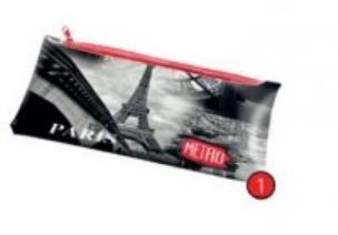 Opakowanie Piórnik z nadrukiem na suwak Paris