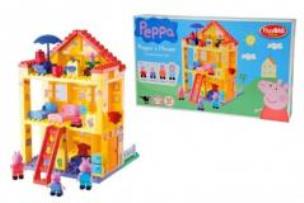 Okładka książki PlayBIG Bloxx Peppa rezydencja, 107 elementów