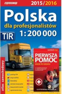 Okładka książki Polska dla profesjonal. 1:20000 + Pierwsza pomoc