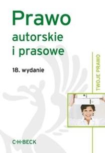 Okładka książki Prawo autorskie i prasowe
