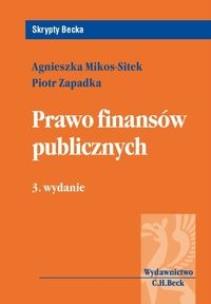 Okładka książki Prawo finansów publicznych