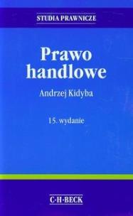 Okładka książki Prawo handlowe
