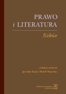 Okładka książki Prawo i literatura