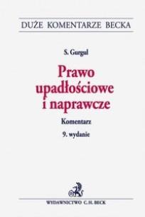 Okładka książki Prawo upadłościowe i naprawcze Komentarz