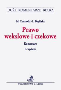 Okładka książki Prawo wekslowe i czekowe Komentarz