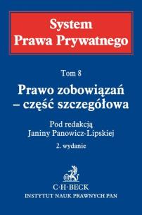 Okładka książki Prawo zobowiązań część szczegółowa tom 8