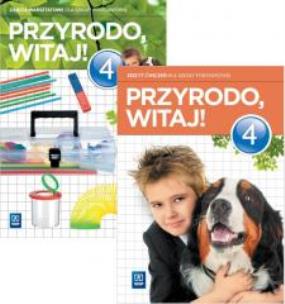 Okładka książki Przyroda SP 4 Przyrodo Witaj Zaj. Warszt.+ Ćw WSiP