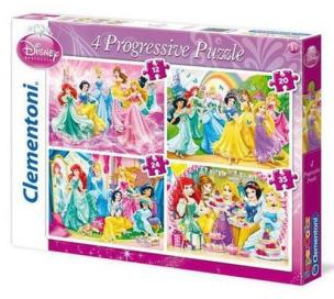 Opakowanie Puzzle 12+20+24+35 Księżniczki