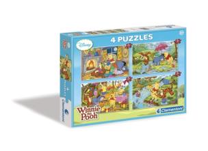Opakowanie Puzzle KubućPuchatek 2x20 + 2x60