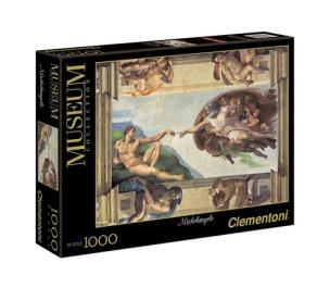Opakowanie Puzzle Museum Collection Michaelengelo The Creation of Man 1000
