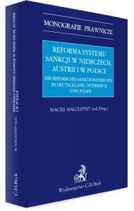Okładka książki Reforma systemu sankcji w Niemczech, Austrii i Polsce