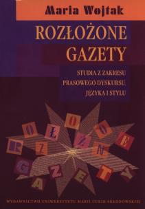 Okładka książki Rozłożone gazety