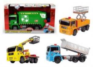 Opakowanie Samochody z pompką 28-31 cm, 4 rodzaje