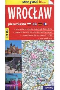 Okładka książki See you! in ... Wrocław 1:22 500 plan miasta